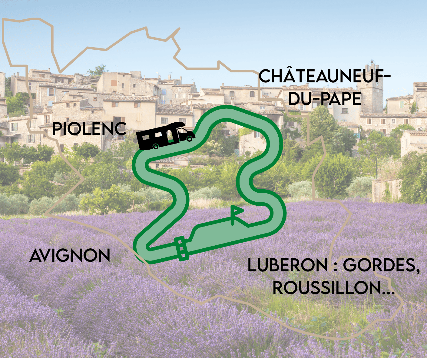 Douceur Automnale dans le Vaucluse : 5 lieux à explorer en camping-car depuis Sorgues et ses traditions culinaires