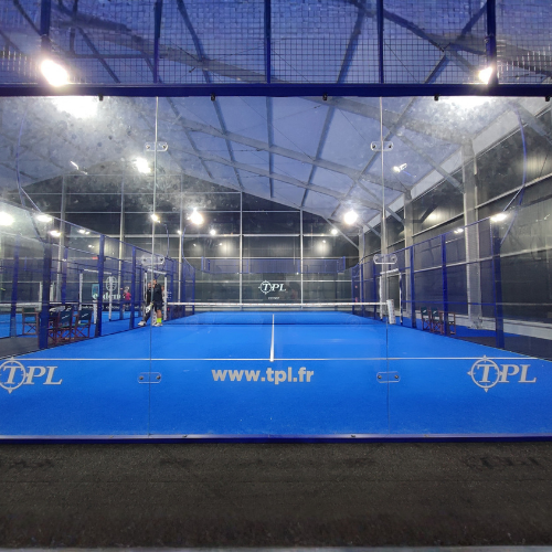 Notre terrain de padel au set padel