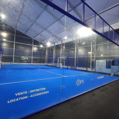 Notre terrain de padel au set padel