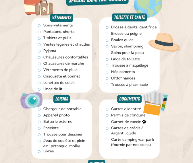 5 conseils indispensables pour préparer son départ en camping-car